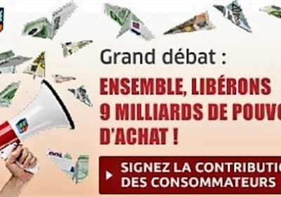 La contribution des consommateurs au Grand débat