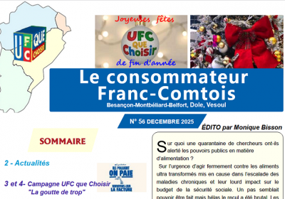 Le Consommateur Franc-comtois – N° 56