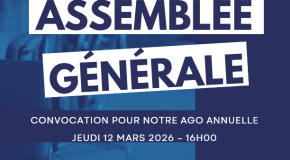 Assemblée Générale Ordinaire du jeudi 16 mars 2026