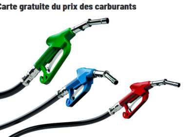 Carte gratuite du prix des carburants. Trouvez le carburant le moins cher près de chez vous